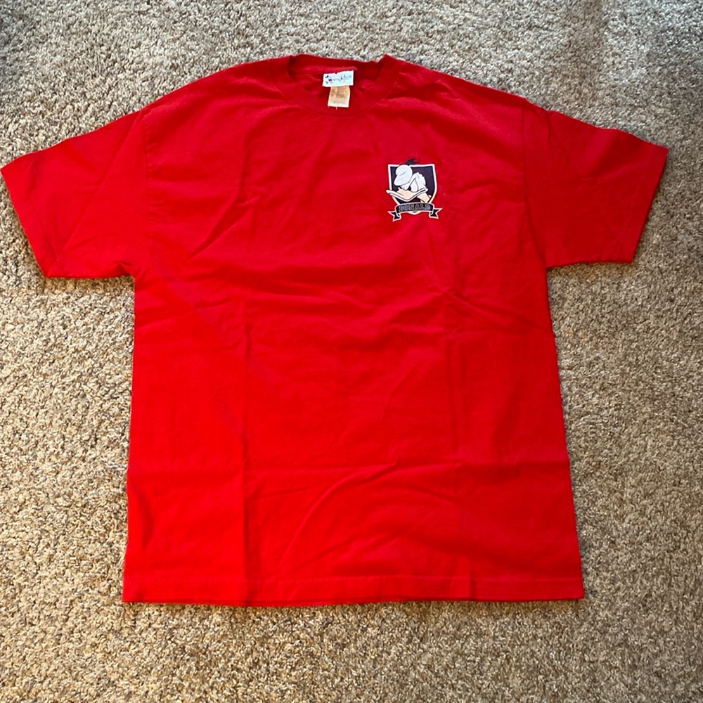 Walt Disney Donald Duck red t-shirt.   Size X-Large